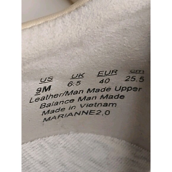 Naturalizer Sz 9 Marianne 2.0 Off White Slip-On Suede Leather Comfort Sneakers - Picture 14 of 16